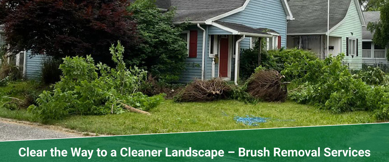 brush removal Treemendous tree services Indiana